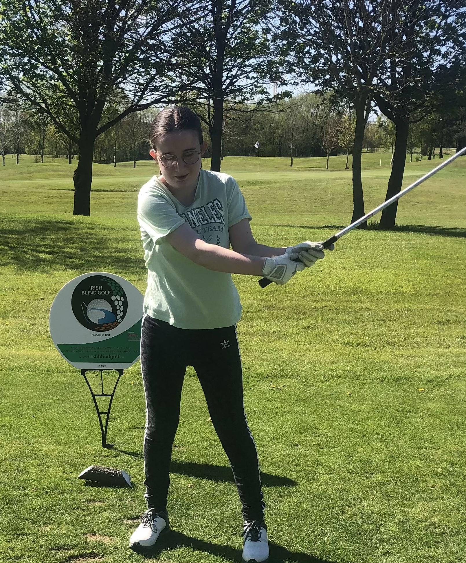 Congratulations to our Academy Player Sophie Gough who played her first eighteen holes at Lisheen G.C.