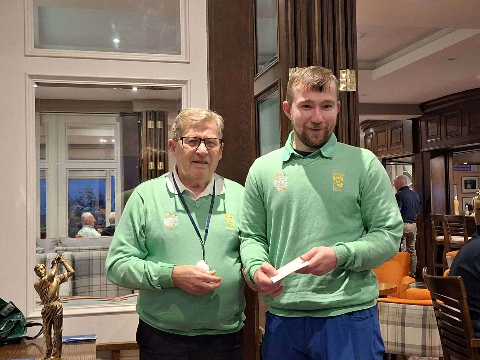 Patrick wins our order of merit and race to Royal Dublin for 2024